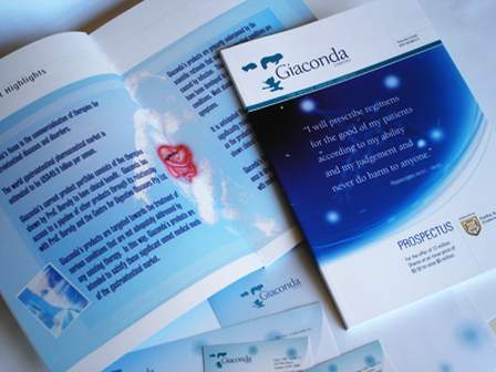 Annual Report design for Pharmaceutical sector