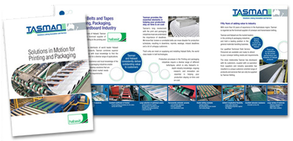 Design for printed brochures