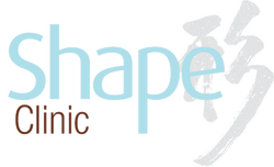 Shape cosmetic clinic logo design