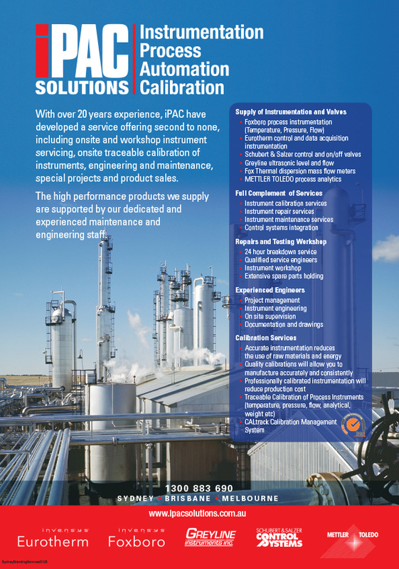 Poster design for industrial calibration